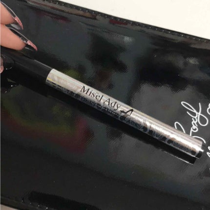 リキッドアイライナー ストロングウォータープルーフ/ミゼルエディ/リキッドアイライナーを使ったクチコミ(1枚目)