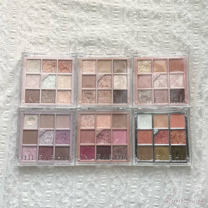 グリッターペディアアイパレット/unleashia/アイシャドウパレットを使ったクチコミ(9枚目)