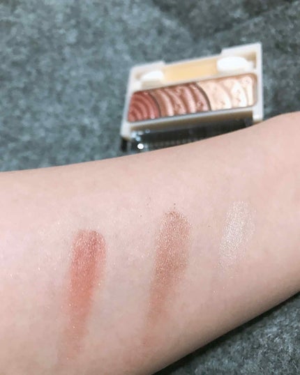 トーンアップアイシャドウ/CEZANNE/アイシャドウパレットを使ったクチコミ(1枚目)