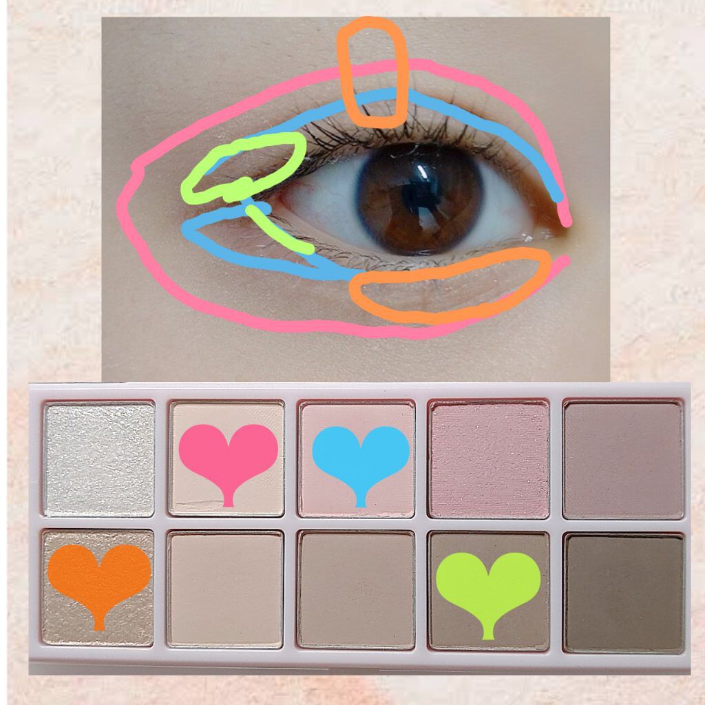 ベターザンパレット/rom&nd/アイシャドウパレットを使ったクチコミ（2枚目）