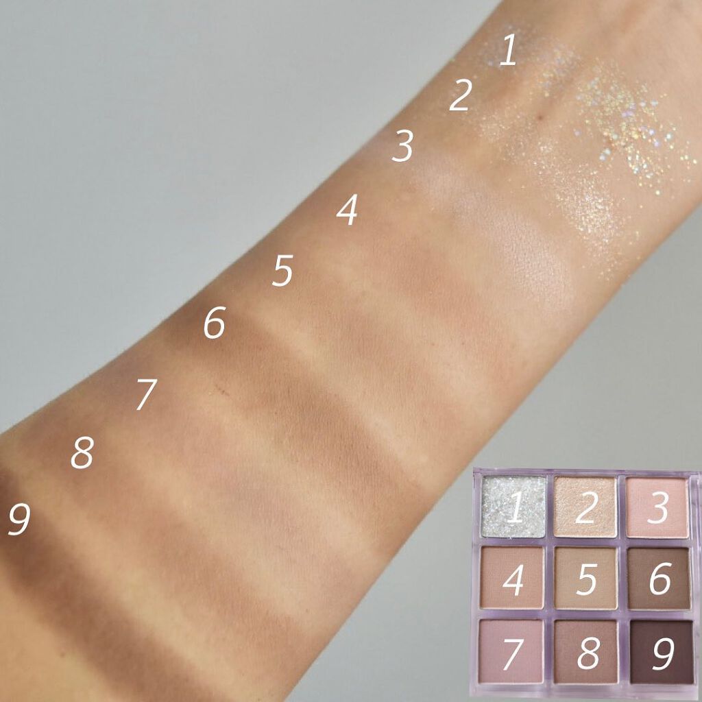 セルフィームードフィルターアイパレット/IPKN/アイシャドウパレットを使ったクチコミ(2枚目)