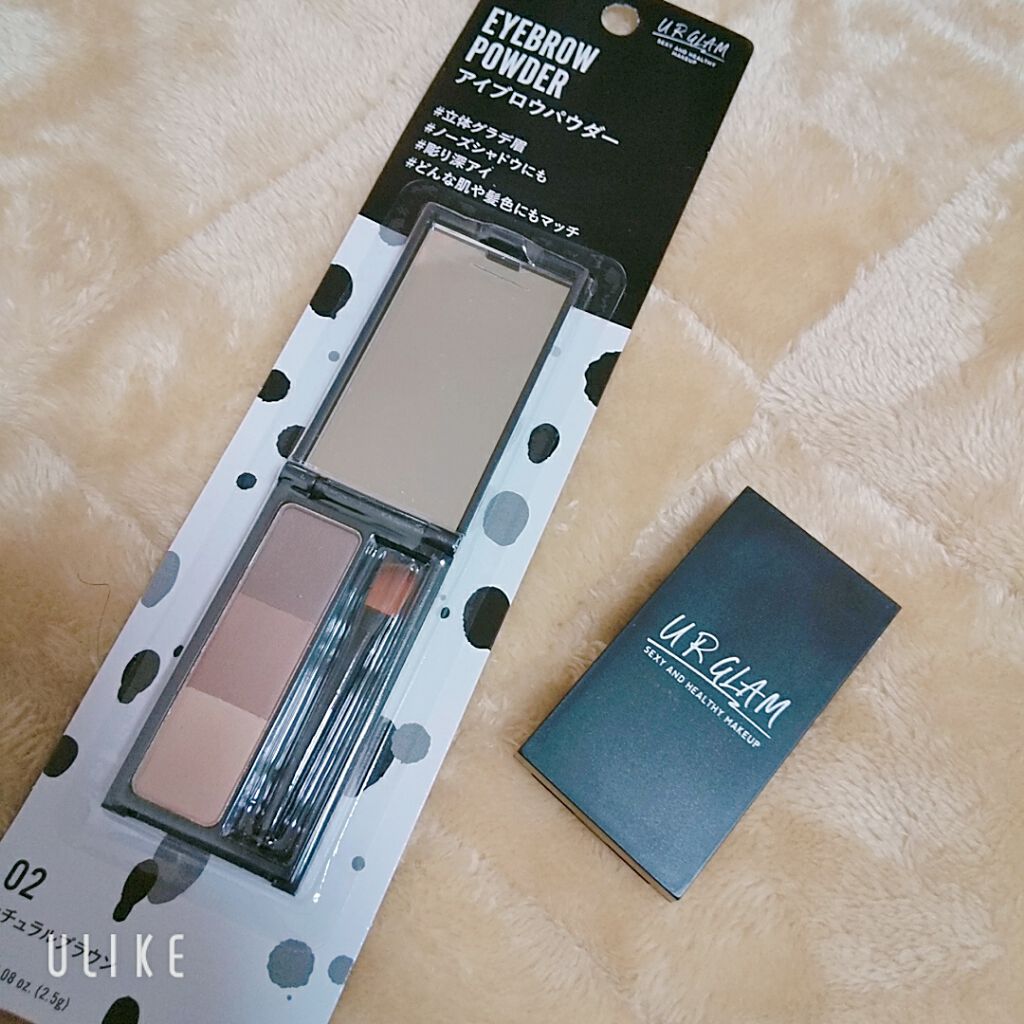 UR GLAM EYEBROW POWDER/U R GLAM/パウダーアイブロウを使ったクチコミ(2枚目)