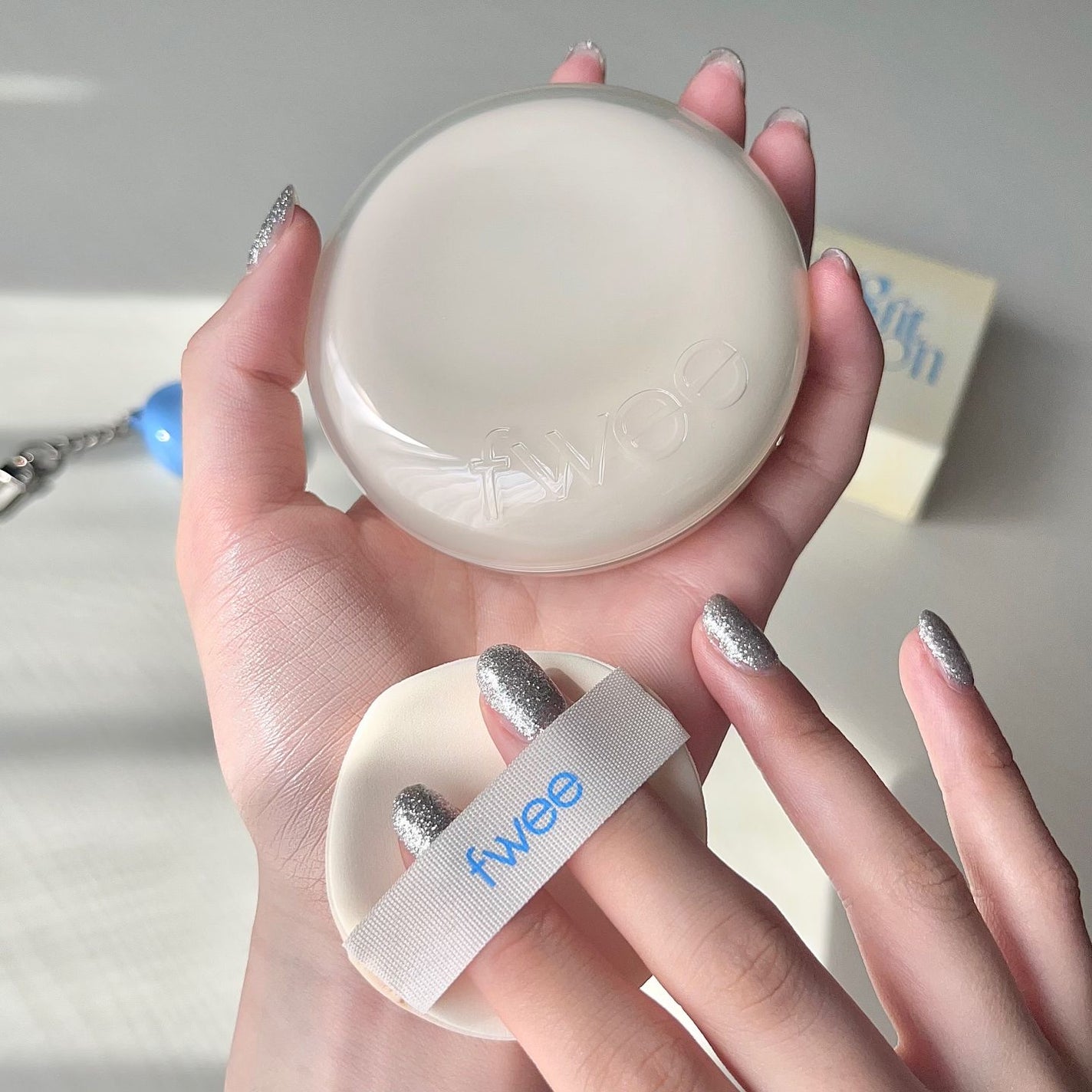 フィー クッションエッグフィットカバー/fwee/クッションファンデーションを使ったクチコミ(6枚目)