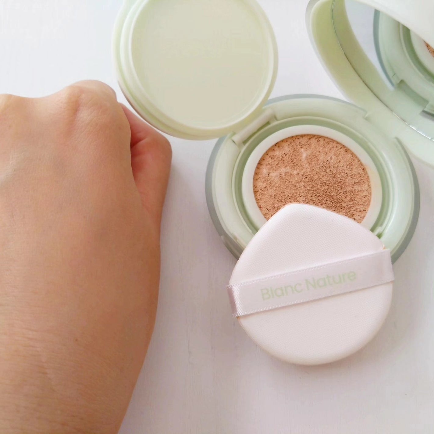 シカ クリア カバー クッション/ブラン/クッションファンデーションを使ったクチコミ(4枚目)