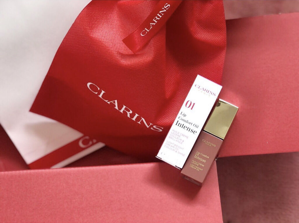 コンフォート リップオイル インテンス/CLARINS/リップグロスを使ったクチコミ（1枚目）