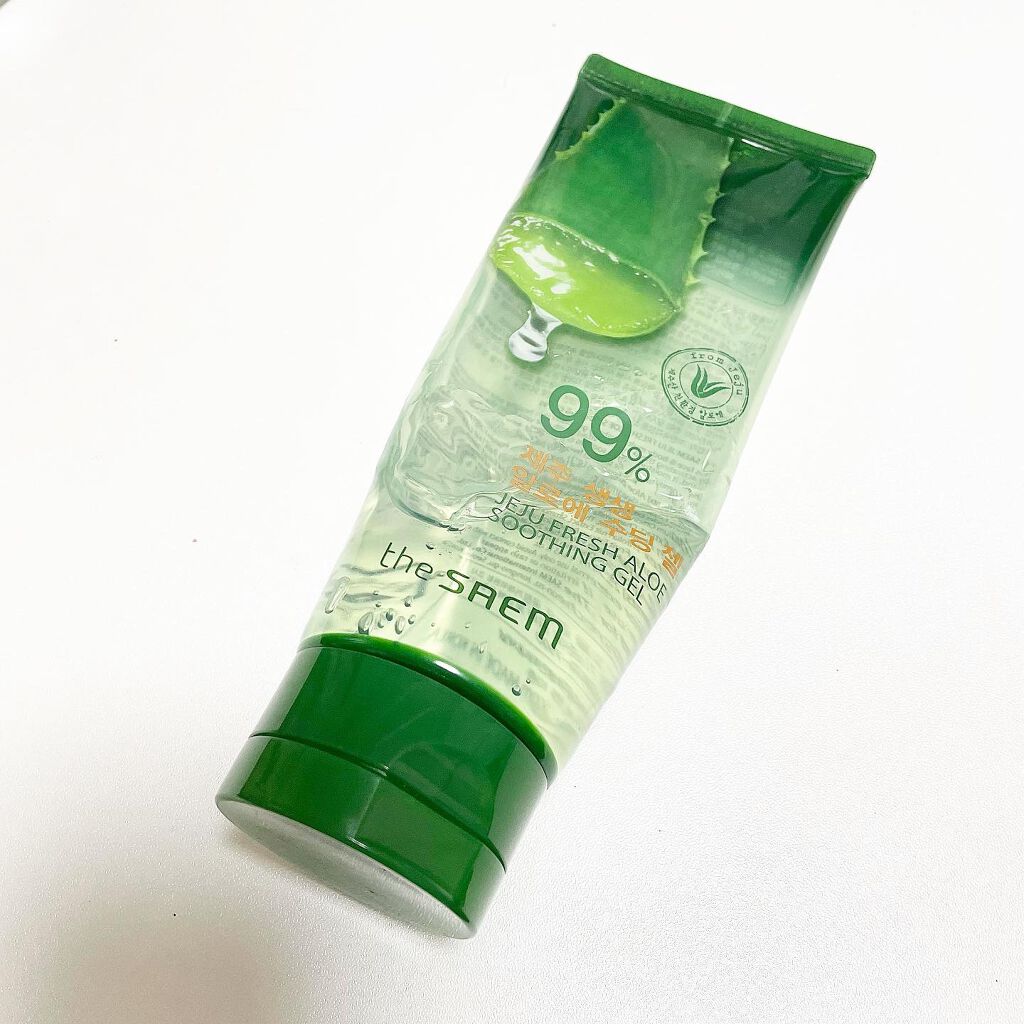JEJU FRESH ALOE SOOTHING JEL/the SAEM/ボディローションを使ったクチコミ(2枚目)