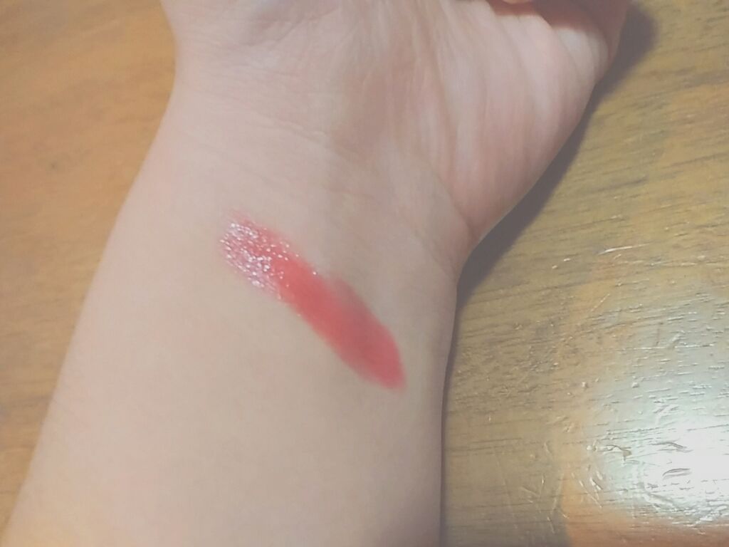 ラスティンググロスリップ/CEZANNE/口紅を使ったクチコミ(4枚目)