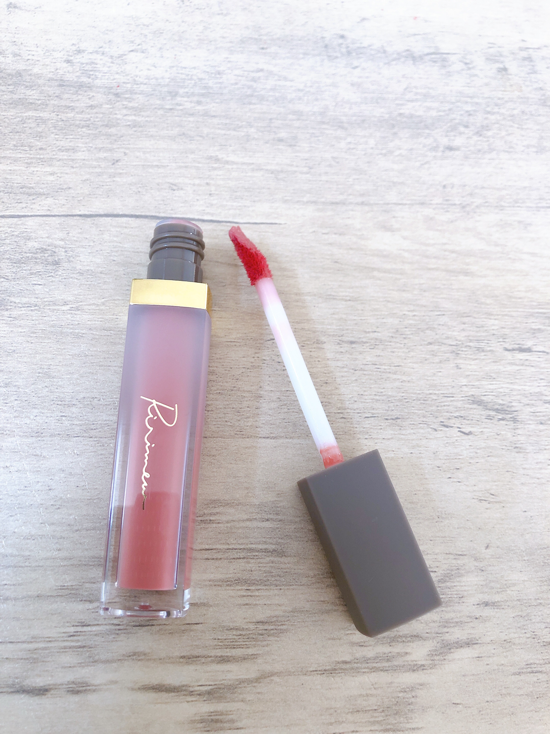 ミューテッドシアーティント 05 コンポートピンク/Ririmew/リップティントを使ったクチコミ（3枚目）