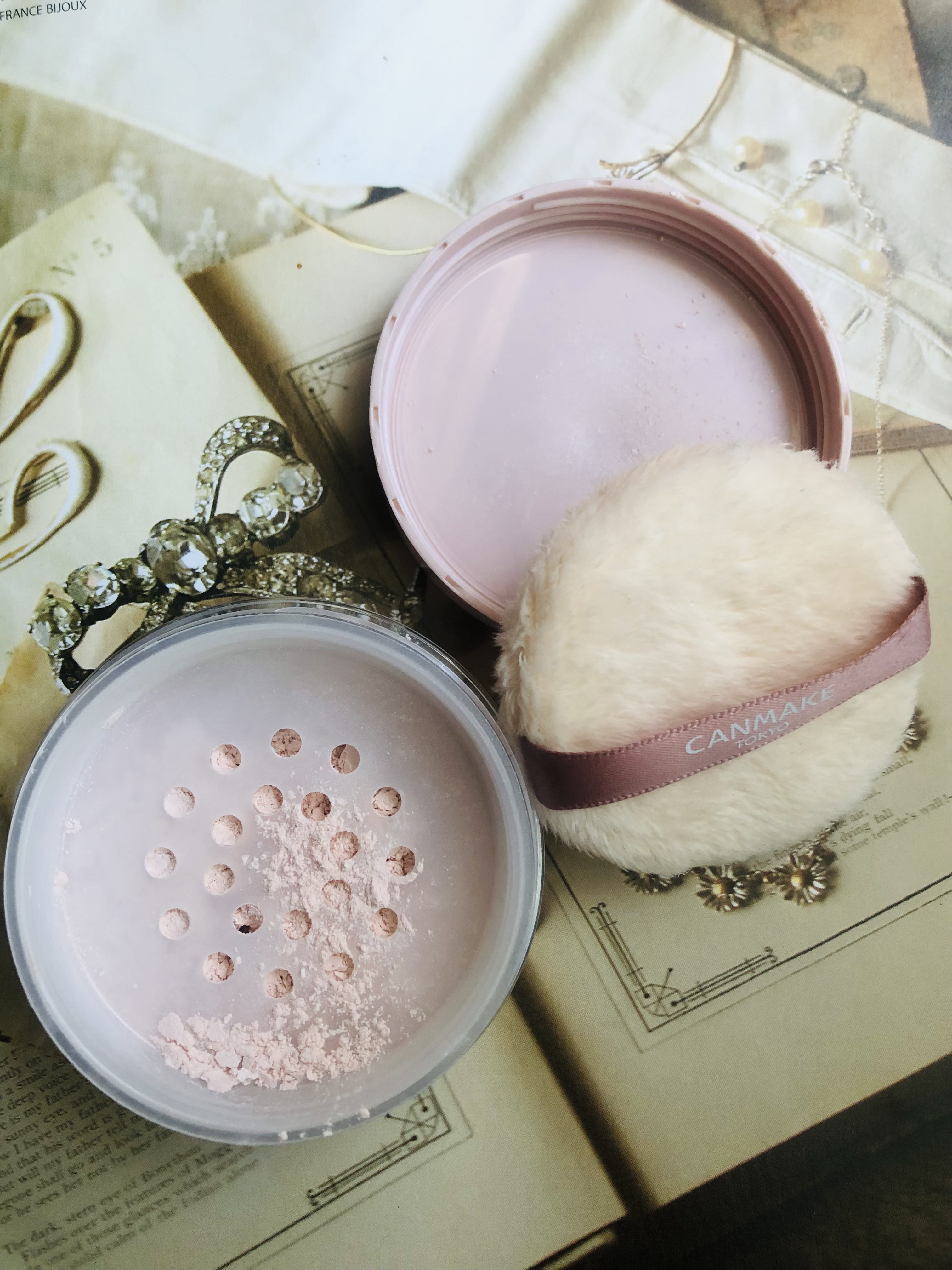 シルキールースモイストパウダー/キャンメイク/ルースパウダーを使ったクチコミ（2枚目）