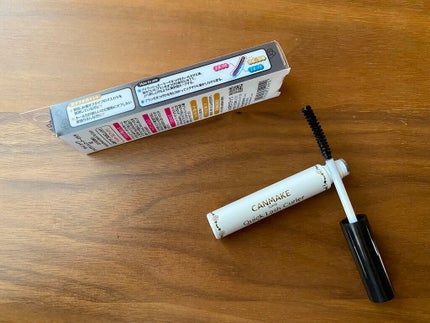 クイックラッシュカーラーER 02 ブラック/キャンメイク/マスカラ下地を使ったクチコミ(3枚目)