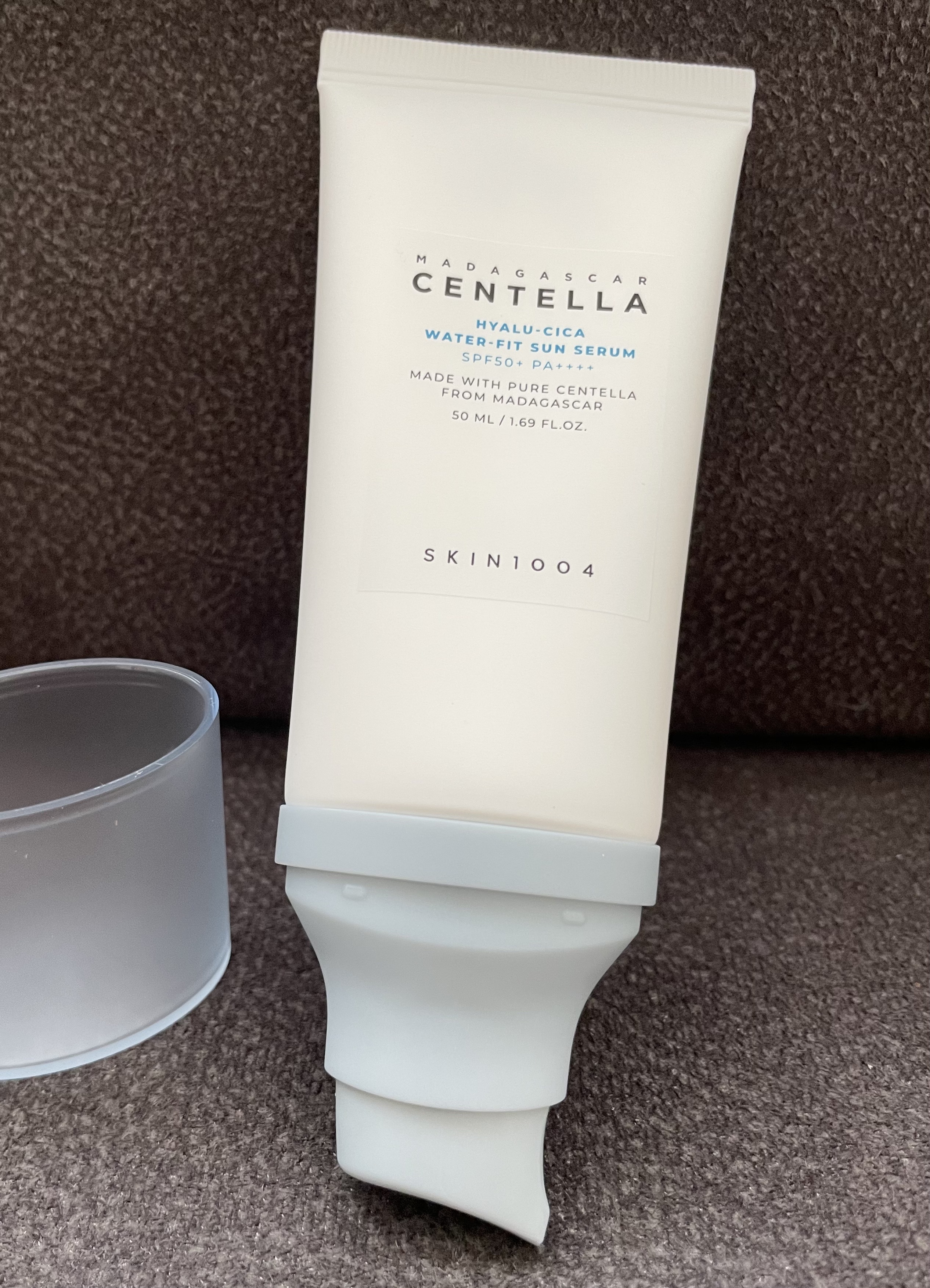 ヒアルーシカ ウォーターフィット サンセラム/SKIN1004/日焼け止めローションを使ったクチコミ（1枚目）