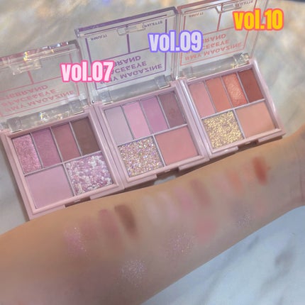 16 MY MAGAZINE/16BRAND/アイシャドウパレットを使ったクチコミ(2枚目)