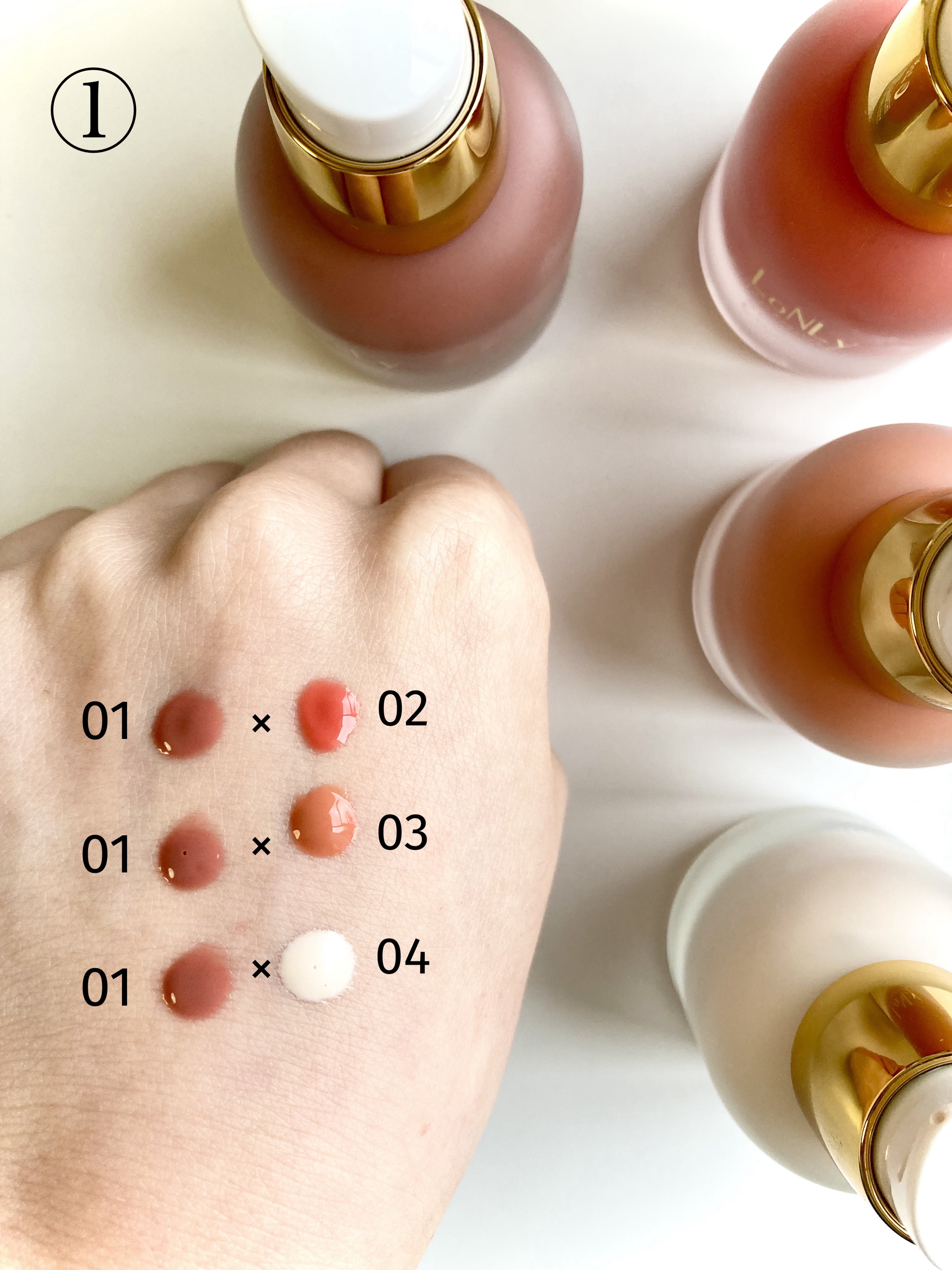 3S カラーセラム/LoNLy /リキッドチークを使ったクチコミ（3枚目）