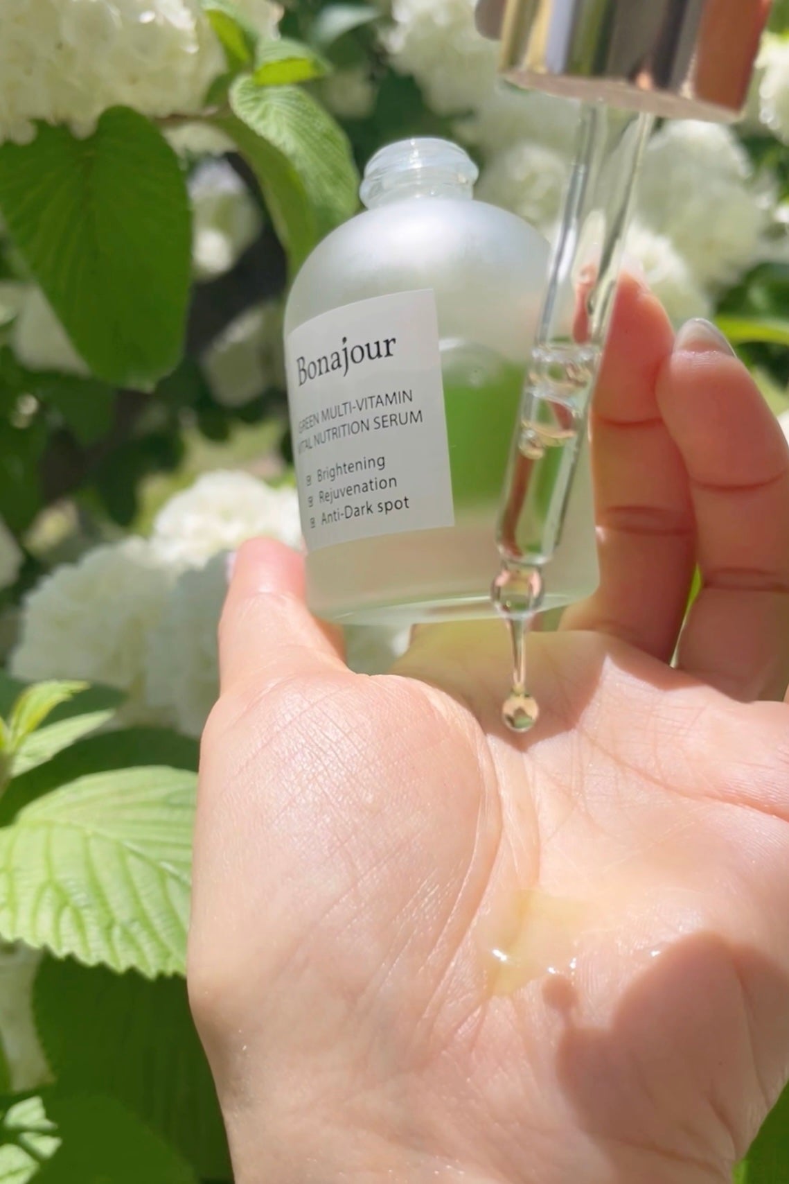 グリーンビタミンセラム/Bonajour/美容液を使ったクチコミ(2枚目)