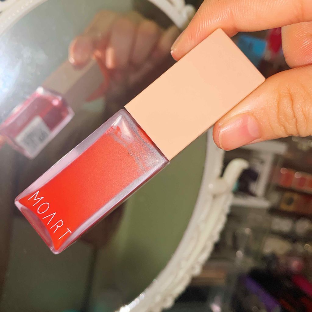 カラーラスティングティント/MOART/口紅を使ったクチコミ(1枚目)