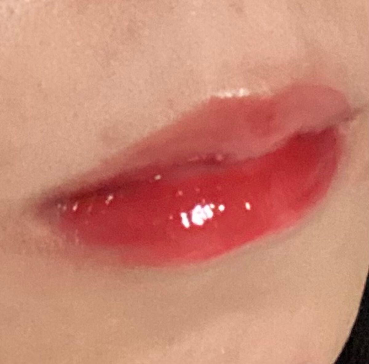 グラスティングウォーターティント/rom&nd/リップティントを使ったクチコミ(4枚目)