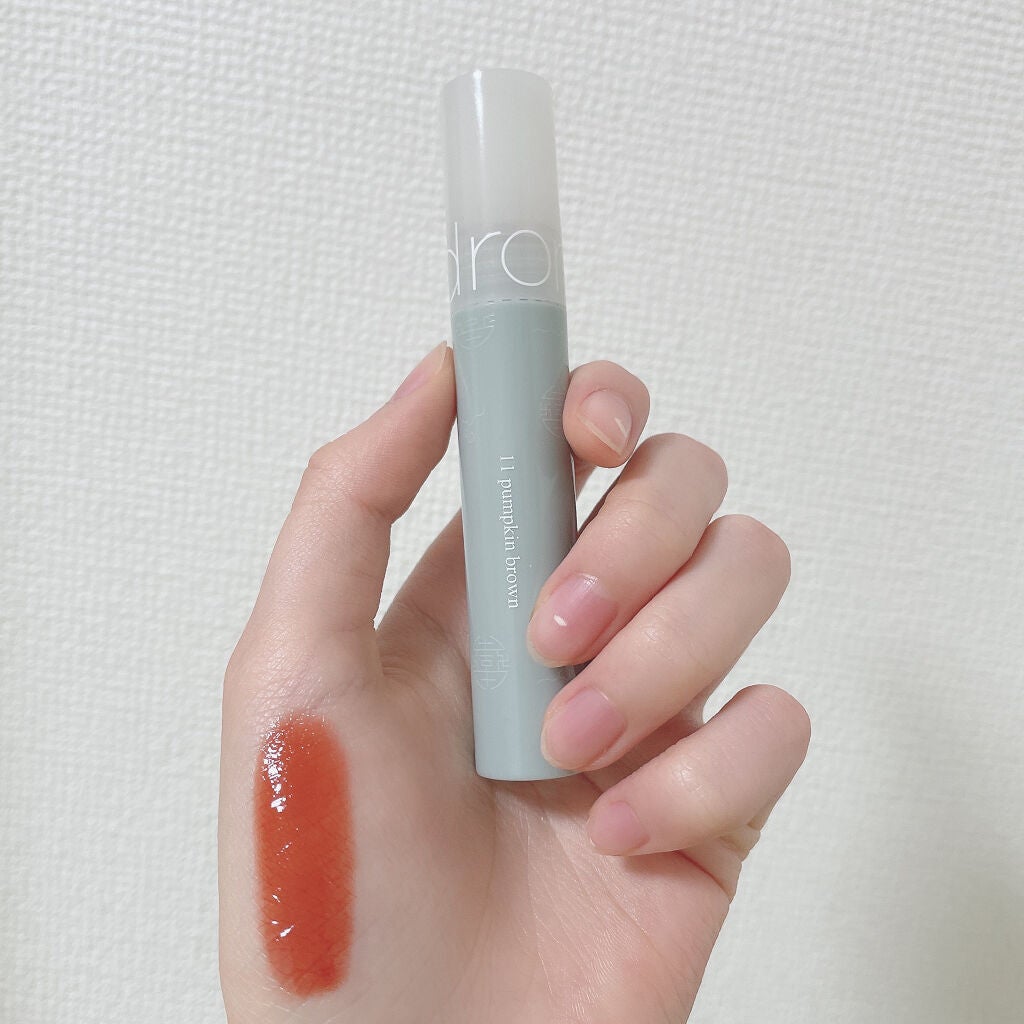 グラスティングウォーターティント 韓服エディション/rom&nd/リップティントを使ったクチコミ(3枚目)