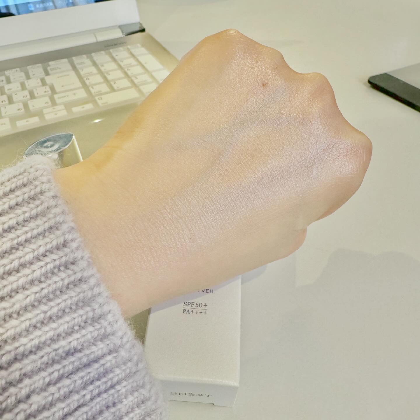 UVセラムクリアヴェール/FIENA/日焼け止めローションを使ったクチコミ（2枚目）