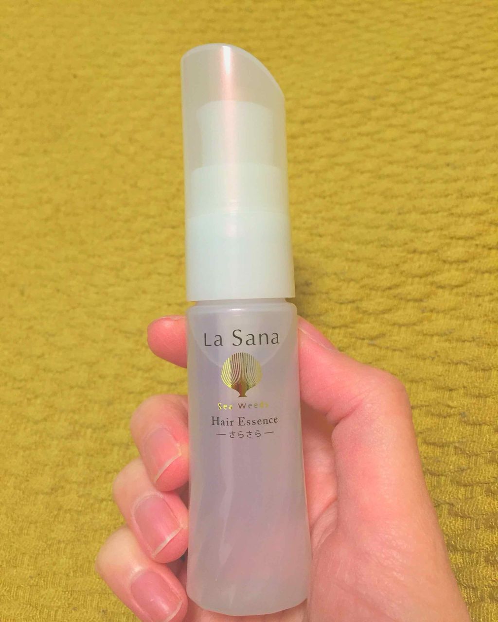 海藻 ヘア エッセンス さらさら/ラサーナ/ヘアオイルを使ったクチコミ(1枚目)