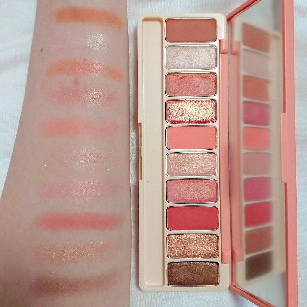 プレイカラー アイシャドウ/ETUDE/アイシャドウパレットを使ったクチコミ（3枚目）