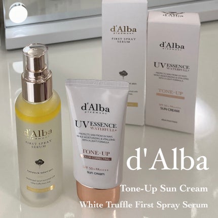 ダルバ ホワイトトリュフファーストスプレーセラム/ダルバ/ミスト状化粧水を使ったクチコミ(1枚目)