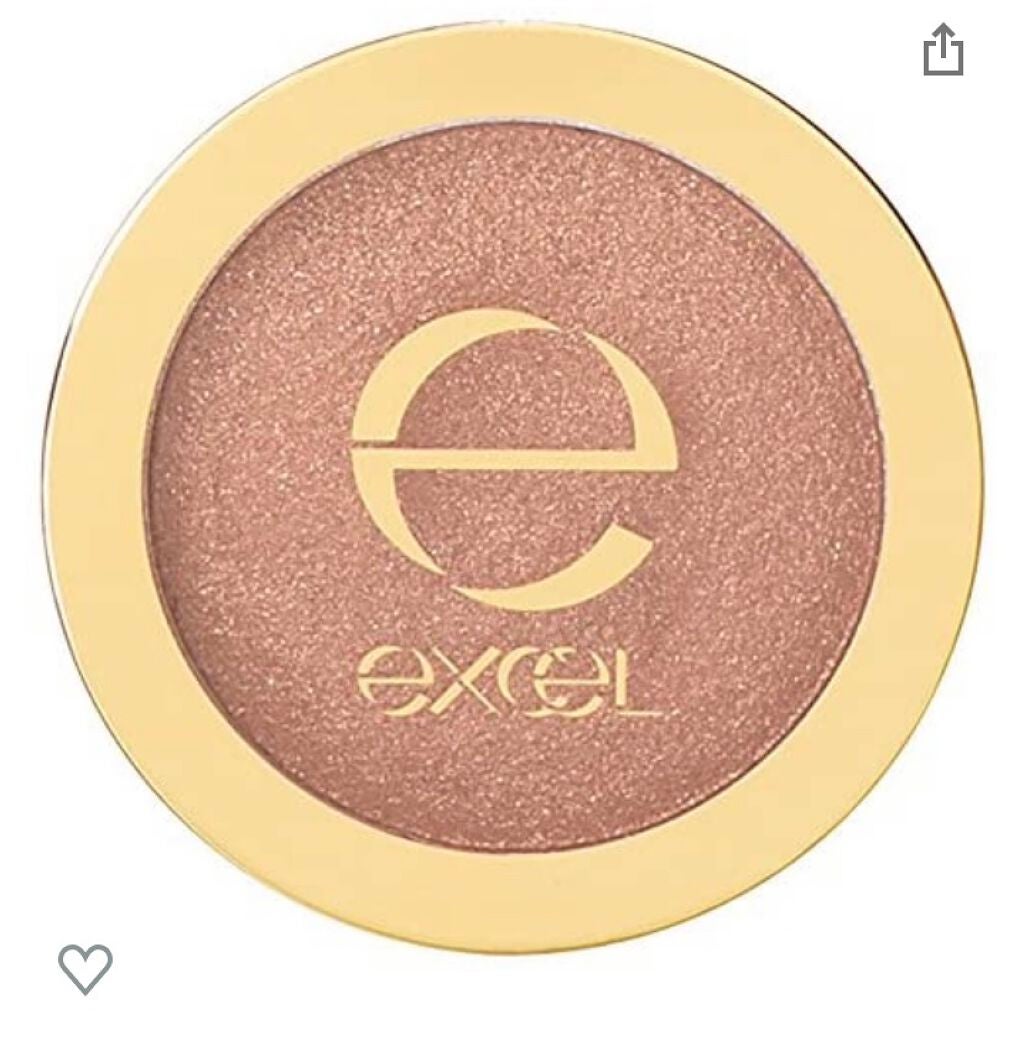 シャイニーシャドウ N/excel/単色アイシャドウを使ったクチコミ(1枚目)