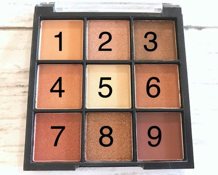 UR GLAM BLOOMING EYE COLOR PALETTE/U R GLAM/アイシャドウパレットを使ったクチコミ(2枚目)