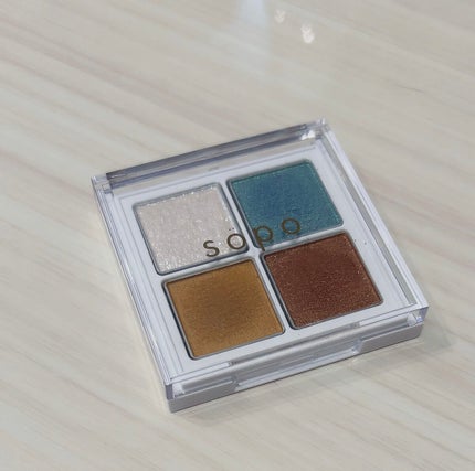 アイパレット 02 スモーキーブルー/sopo/アイシャドウパレットを使ったクチコミ(2枚目)