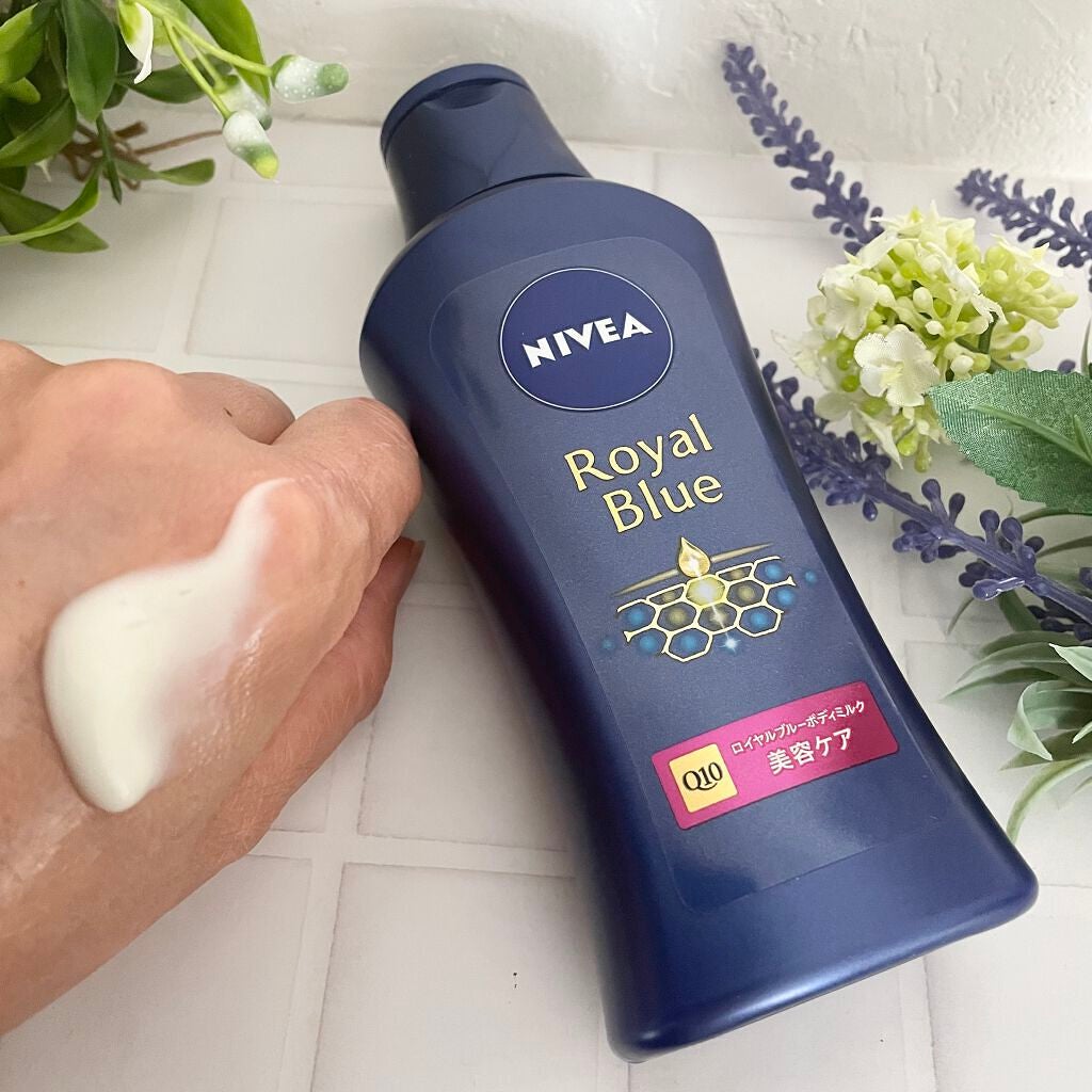 ニベア ロイヤルブルーボディミルク 美容ケア/ニベア/ボディミルクを使ったクチコミ(3枚目)