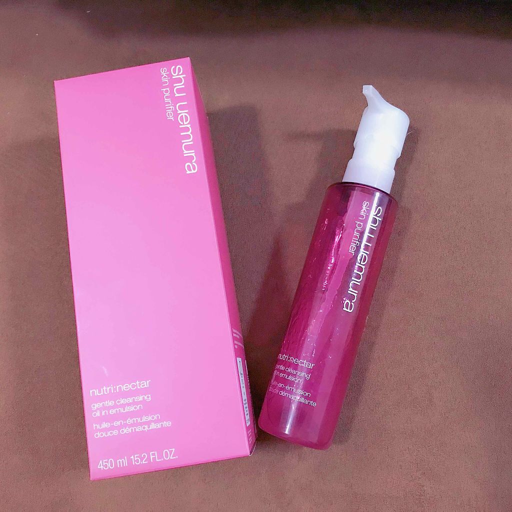 ジェントルネクター クレンジング オイル イン エマルジョン/shu uemura/クレンジングジェルを使ったクチコミ(1枚目)