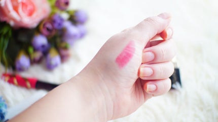 グレイズバームリップ/excel/口紅を使ったクチコミ(2枚目)