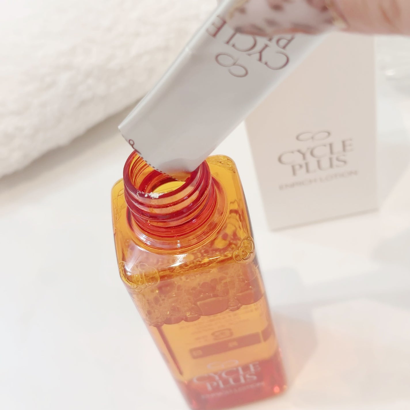 エンリッチ ローション/サイクルプラス/化粧水を使ったクチコミ(3枚目)