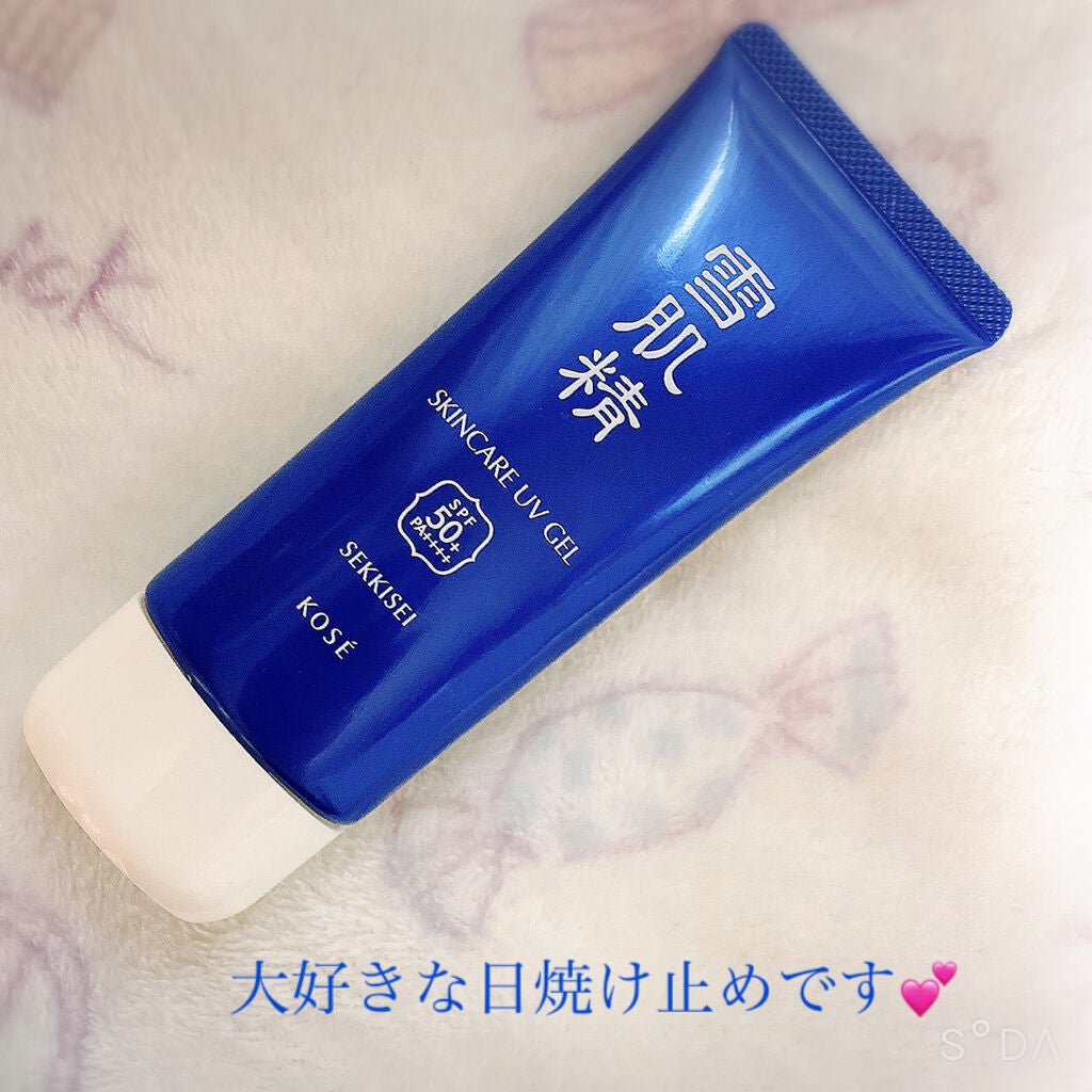 スキンケア UV ジェル/雪肌精/日焼け止めジェルを使ったクチコミ(1枚目)