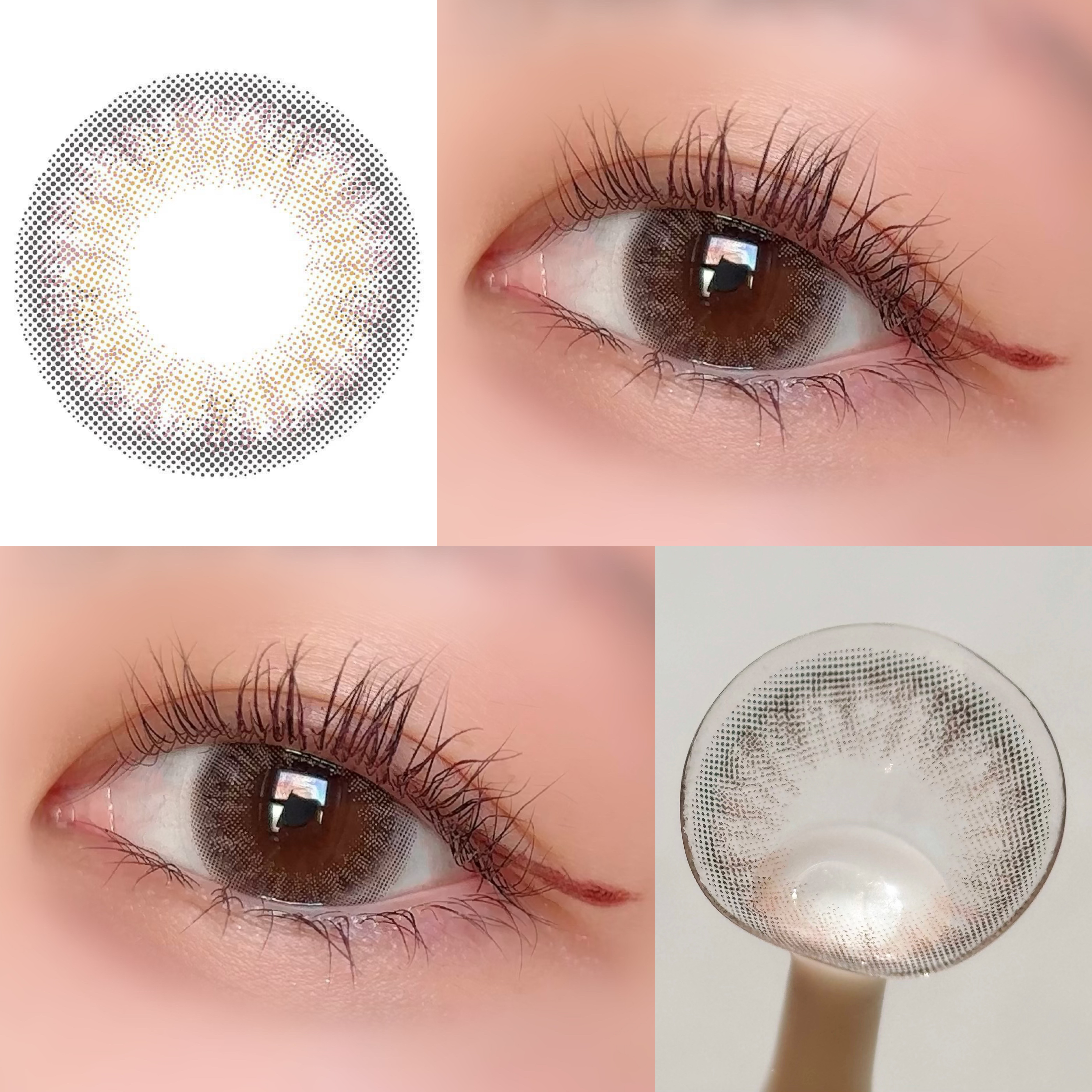 LIL MOON 1month/LILMOON/１ヶ月（１MONTH）カラコンを使ったクチコミ（2枚目）