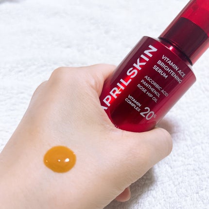 ビタミンACEセラム/APRILSKIN/美容液を使ったクチコミ(2枚目)