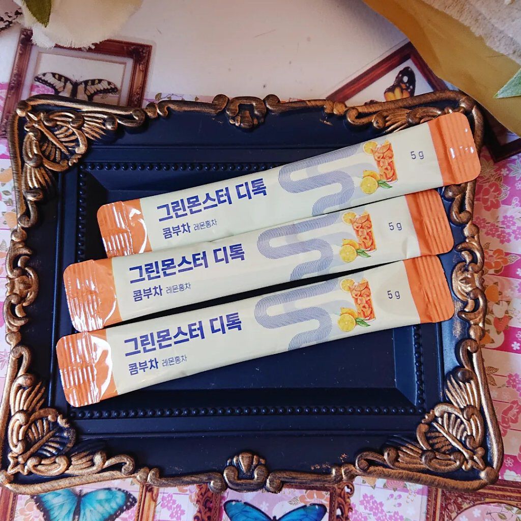 デトックスコンブ茶/グリーンモンスター/コンブチャを使ったクチコミ（3枚目）