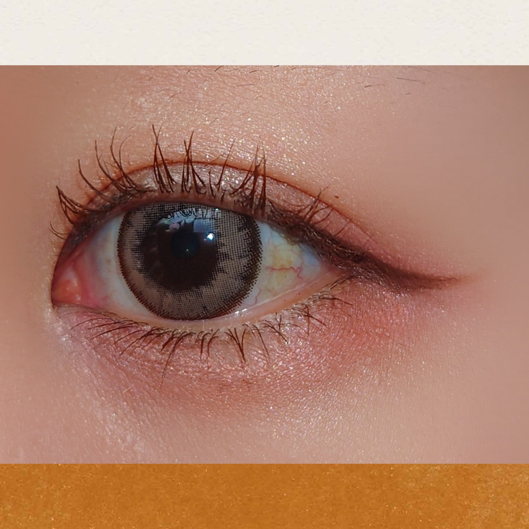 LUNA by QuoRe マンスリー/QuoRe/１ヶ月（１MONTH）カラコンを使ったクチコミ（3枚目）