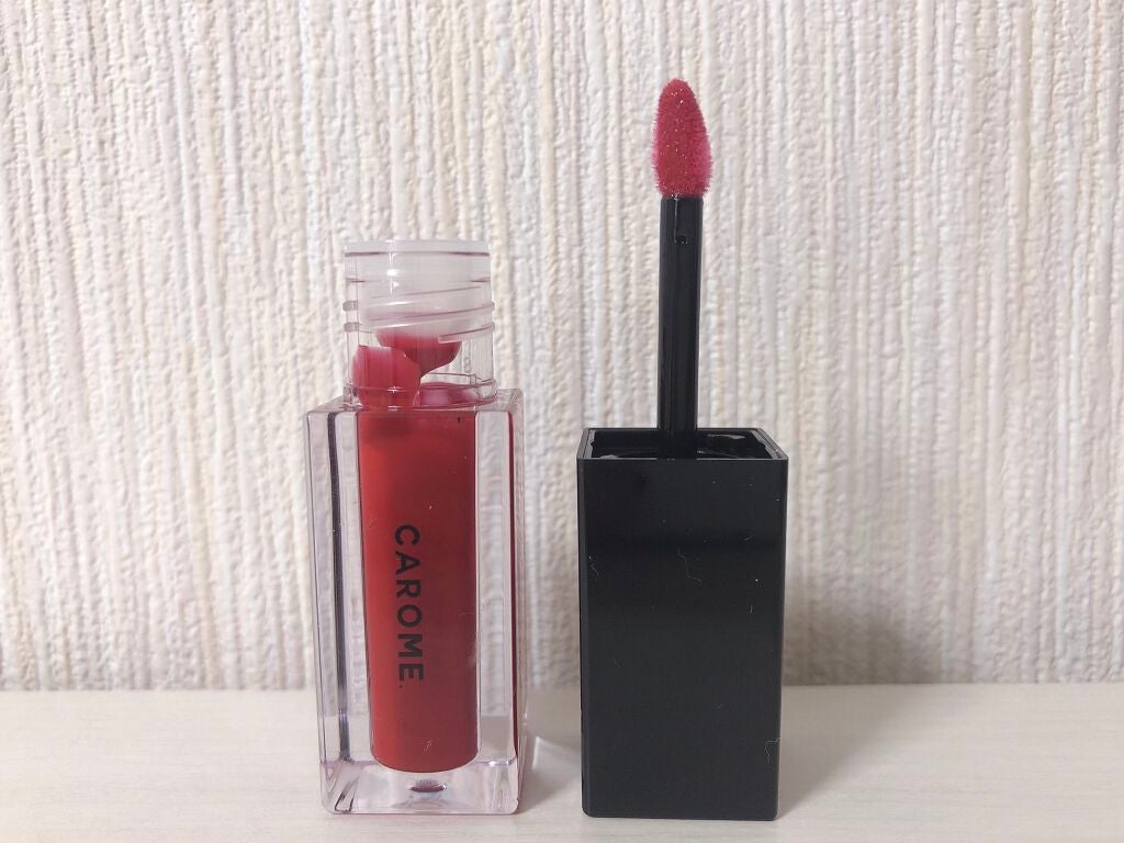 ブルーミングリップグロウ/CAROME./口紅を使ったクチコミ(2枚目)