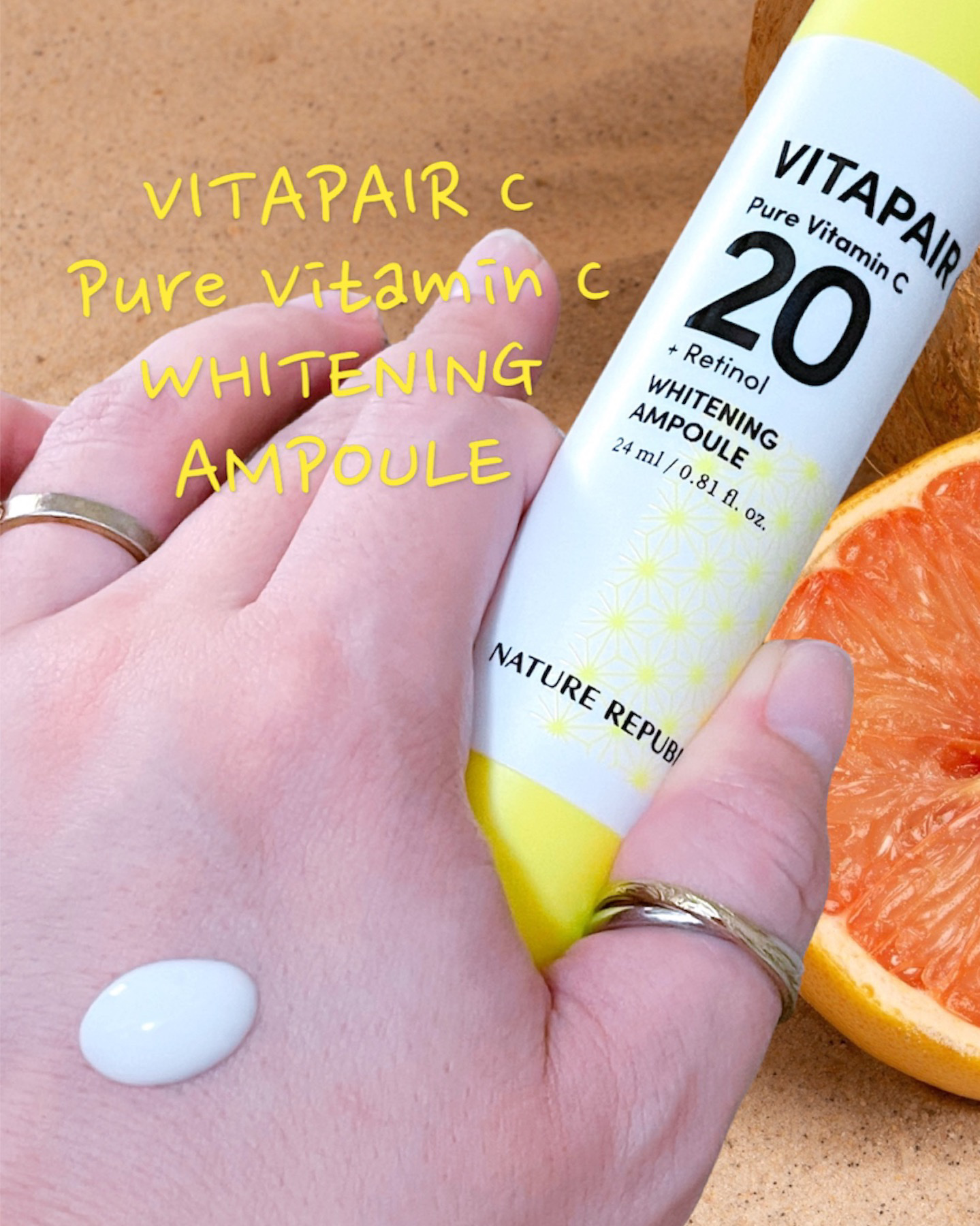 ビタペアC ビタレチ美容液/ネイチャーリパブリック/美容液を使ったクチコミ（2枚目）