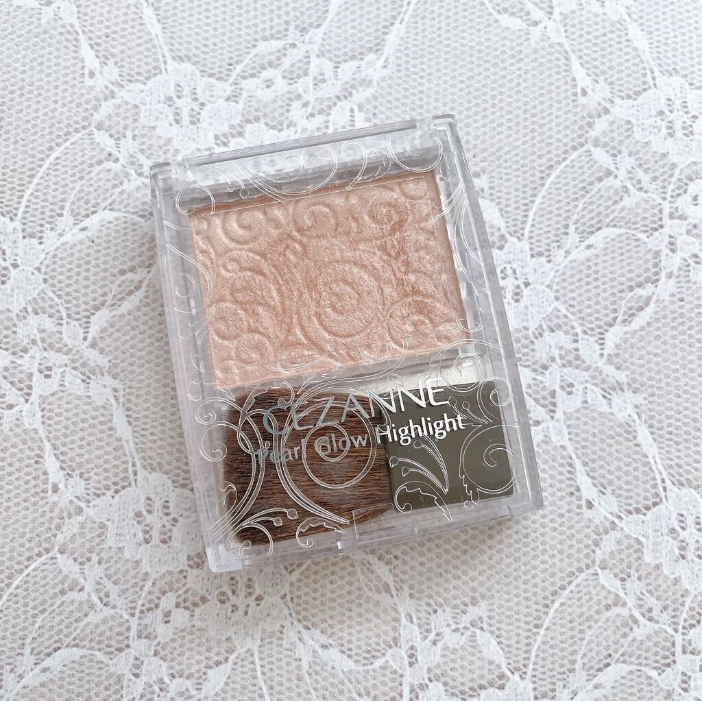 パールグロウハイライト/CEZANNE/パウダーハイライトを使ったクチコミ(1枚目)