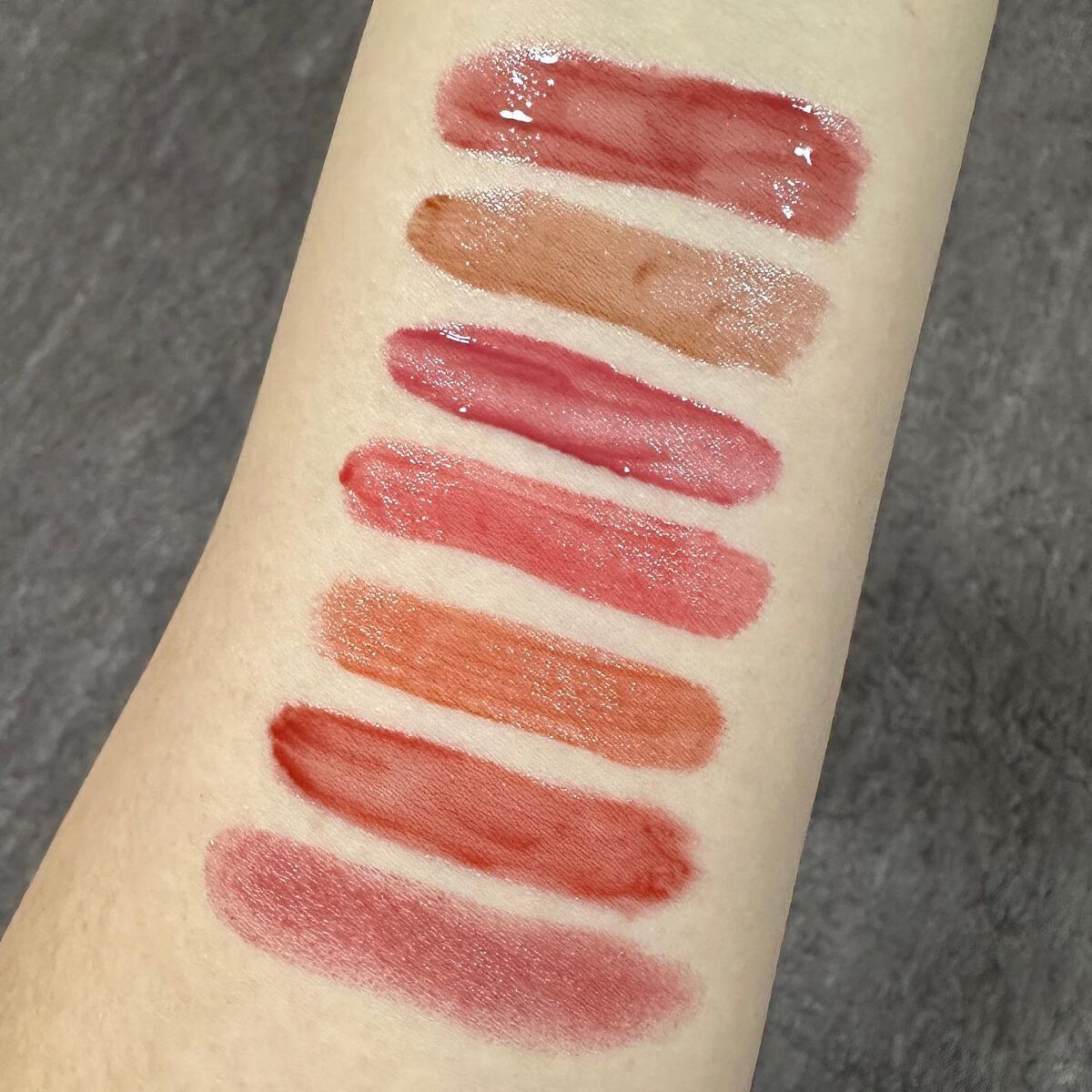 グロウベールティント RD01 Rosy Shell/BANILA CO/リップティントを使ったクチコミ（3枚目）