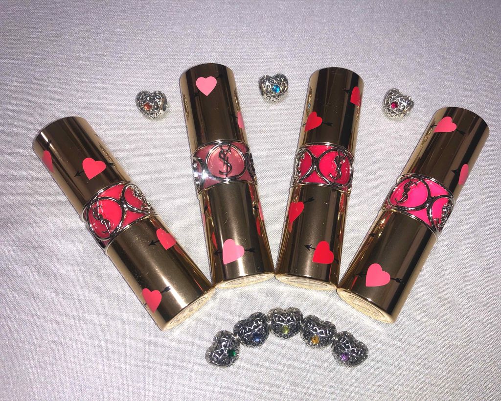 ルージュ ヴォリュプテ シャイン/YVES SAINT LAURENT BEAUTE/口紅を使ったクチコミ(1枚目)