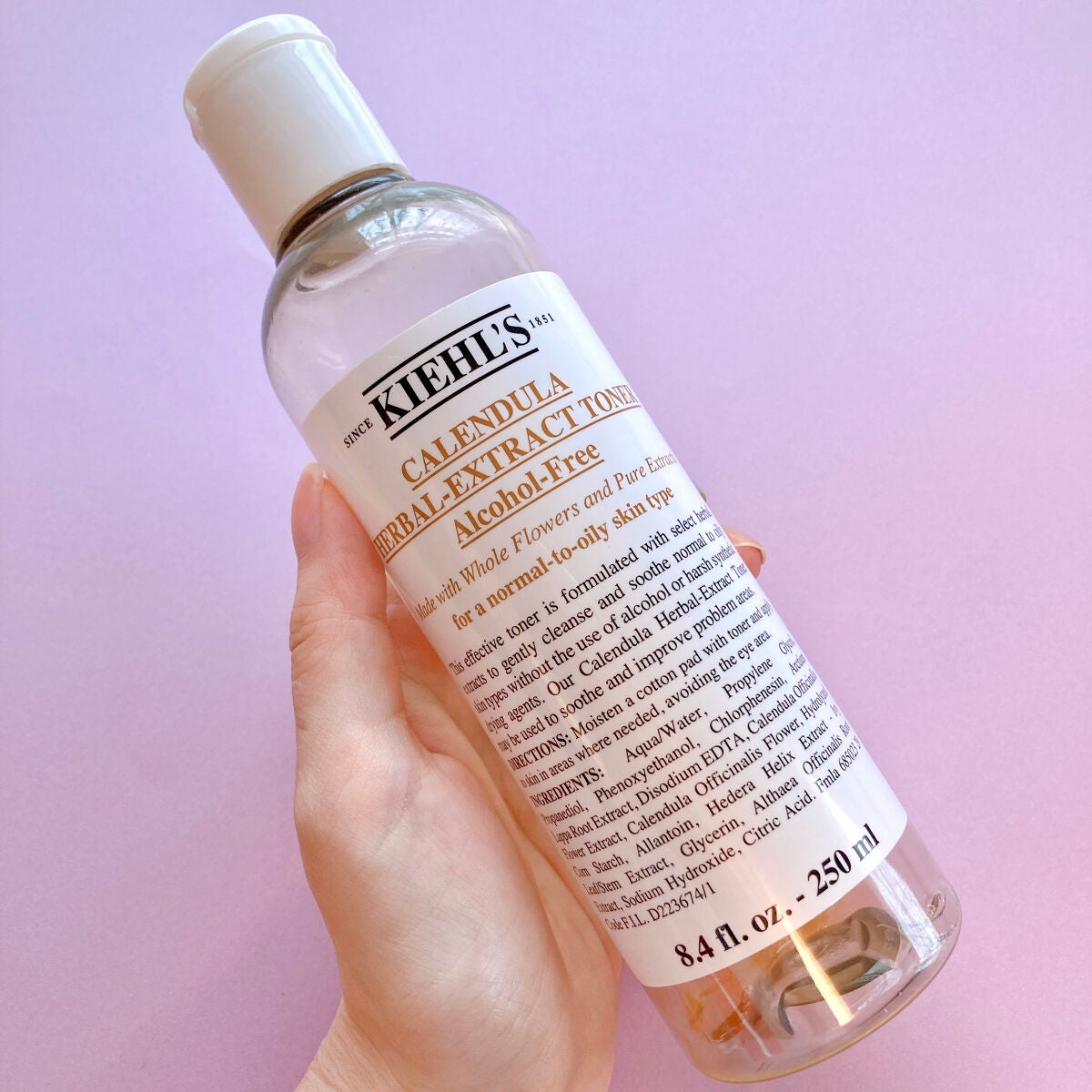 キールズ ハーバル トナー CL アルコールフリー/Kiehl's/化粧水を使ったクチコミ(5枚目)