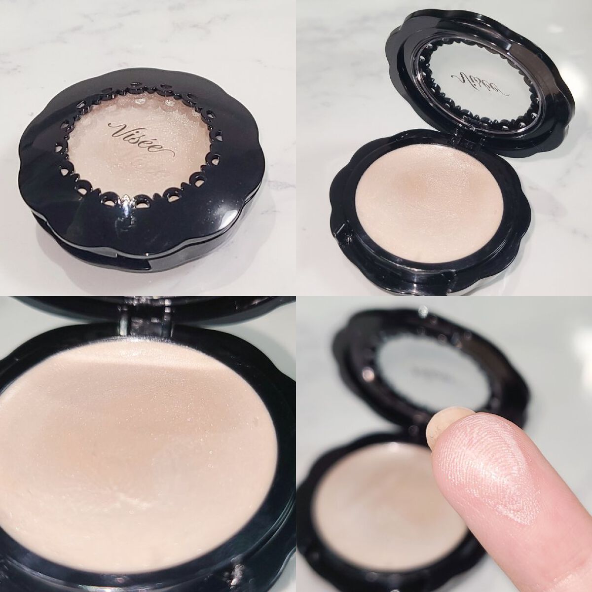 リシェ リップ＆チーククリーム Ｎ/Visée/ジェル・クリームチークを使ったクチコミ（2枚目）