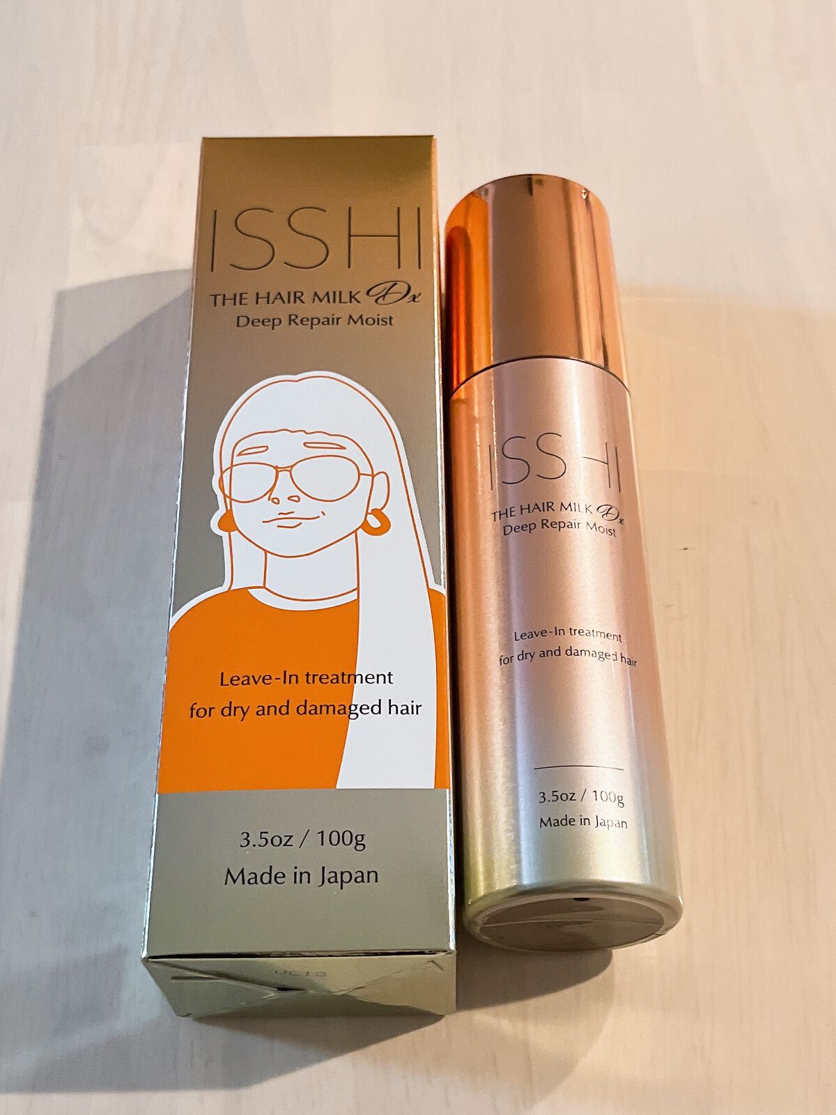 イッシ ザ ヘアミルク Dx ディープリペアモイスト/ISSHI/ヘアミルクを使ったクチコミ(1枚目)