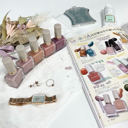 グロッシーコート/スキューズミー/オールインワンネイルを使ったクチコミ(9枚目)