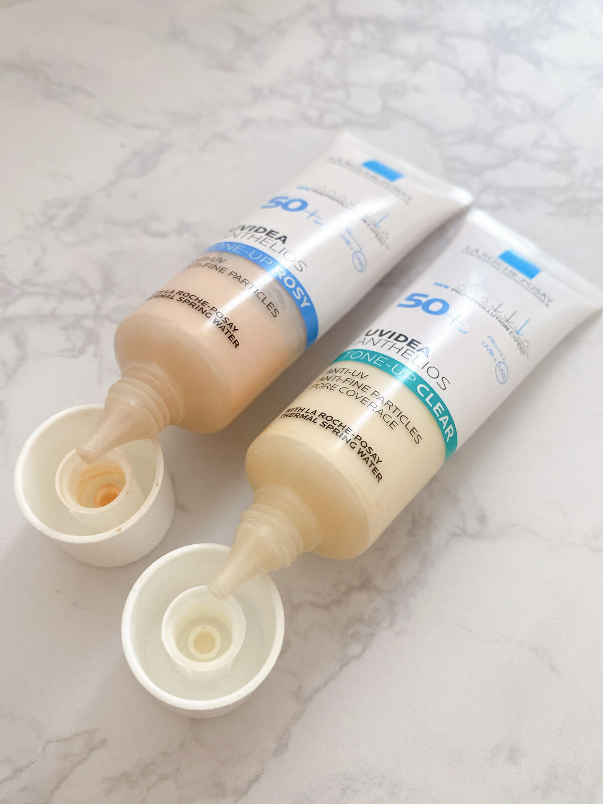 UVイデア XL プロテクショントーンアップ ローズ/ラ ロッシュ ポゼ/日焼け止めクリームを使ったクチコミ（2枚目）