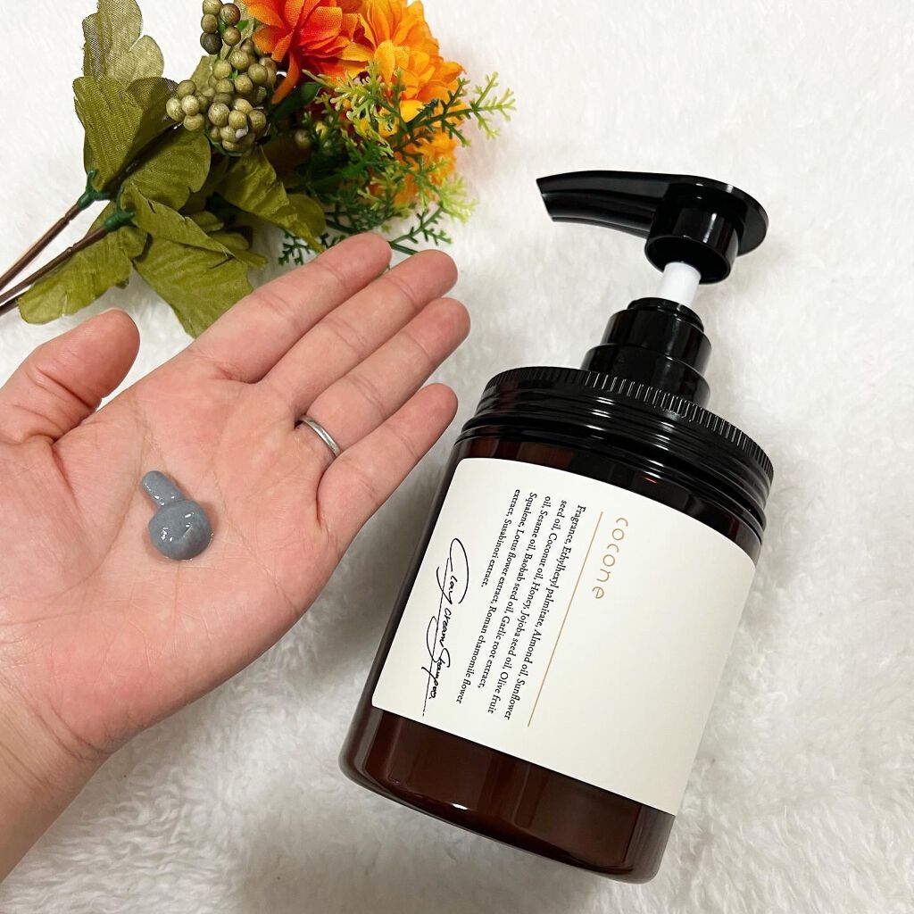 クレイクリームシャンプー（モイスト）/cocone/市販シャンプーを使ったクチコミ（2枚目）