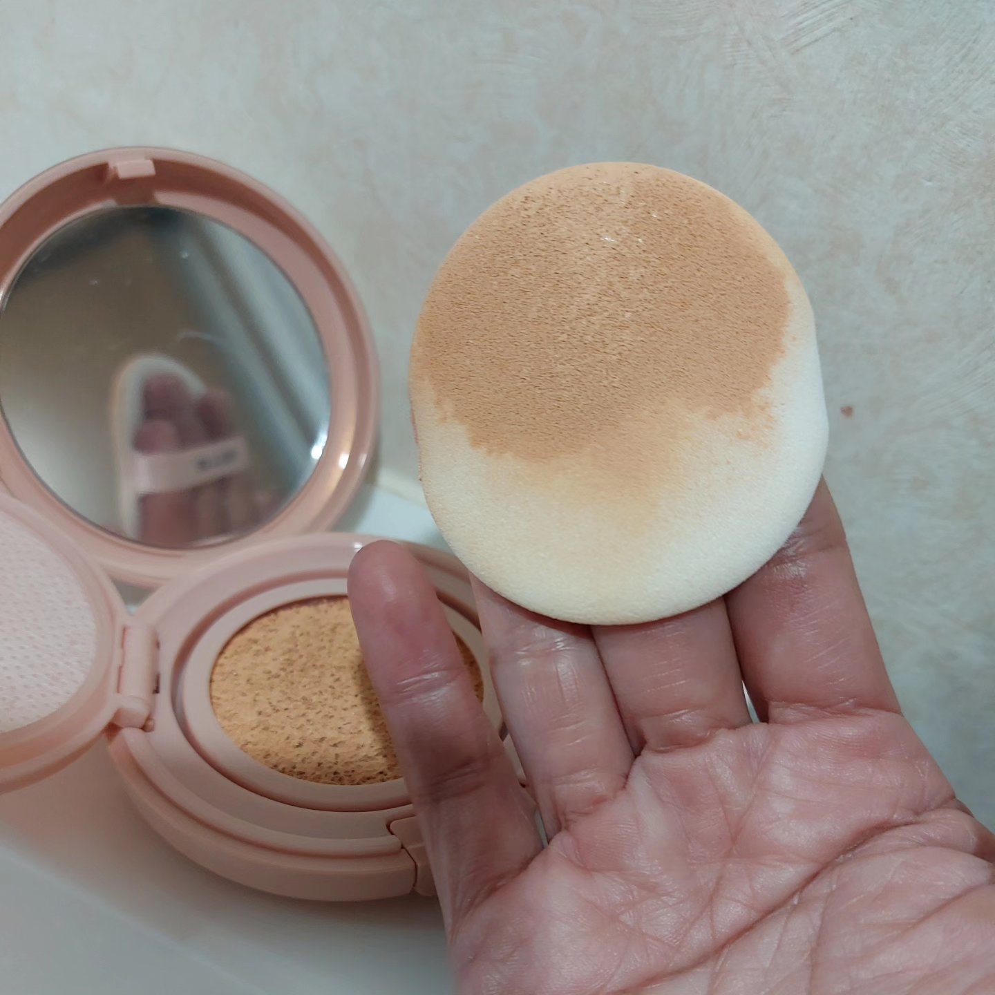 シースルー ヴェール コンパクト/PAUL & JOE BEAUTE/ファンデーションを使ったクチコミ（3枚目）