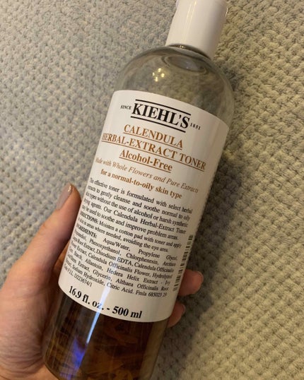 キールズ ハーバル トナー CL アルコールフリー/Kiehl's/化粧水を使ったクチコミ(1枚目)
